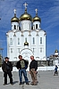 A Church build at the site of the un-completed Party Headquarters by an ex-party official, mafiosi and former Magadan Governer, who was killed by mafia in Moscow.